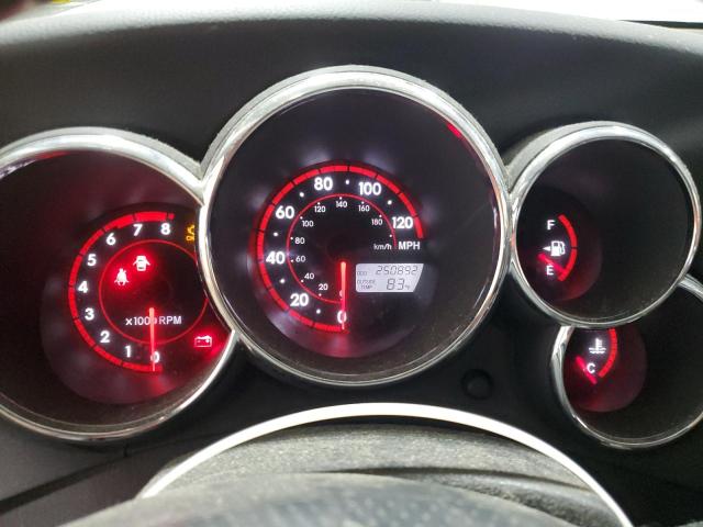 2T1KR32E16C574629 - 2006 TOYOTA COROLLA MA XR BLACK photo 9