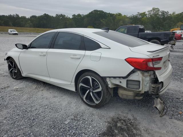 1HGCV1F30NA024081 - 2022 HONDA ACCORD SPORT WHITE photo 2
