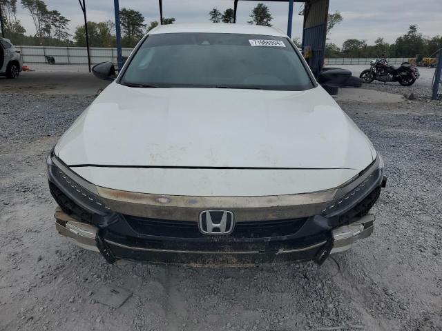 1HGCV1F30NA024081 - 2022 HONDA ACCORD SPORT WHITE photo 5