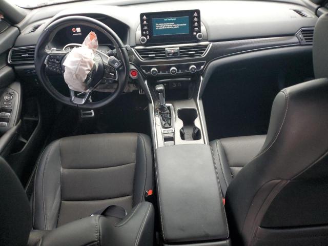 1HGCV1F30NA024081 - 2022 HONDA ACCORD SPORT WHITE photo 8