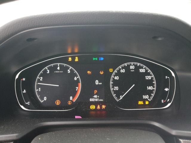 1HGCV1F30NA024081 - 2022 HONDA ACCORD SPORT WHITE photo 9