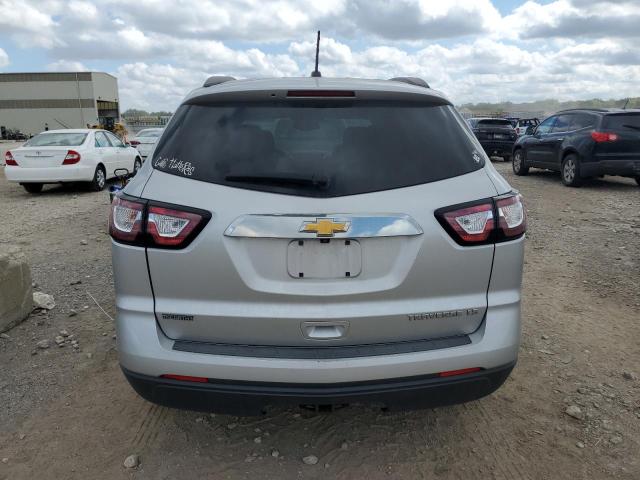 1GNKRFKD5DJ250293 - 2013 CHEVROLET TRAVERSE LS SILVER photo 6