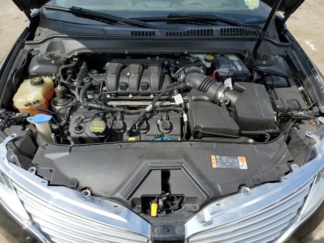 3LN6L2JK6DR801420 - 2013 LINCOLN MKZ BLACK photo 11