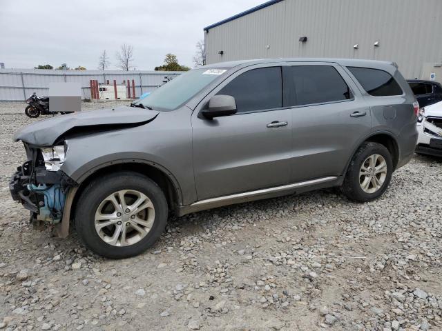 1C4RDJAG1CC195753 - 2012 DODGE DURANGO SXT GRAY photo 1