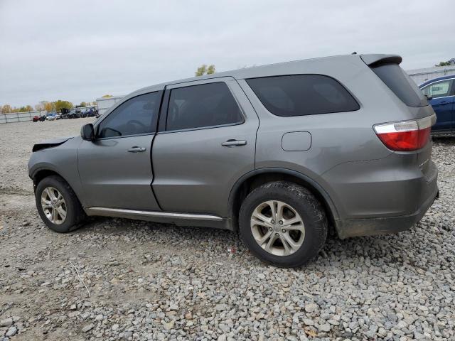 1C4RDJAG1CC195753 - 2012 DODGE DURANGO SXT GRAY photo 2