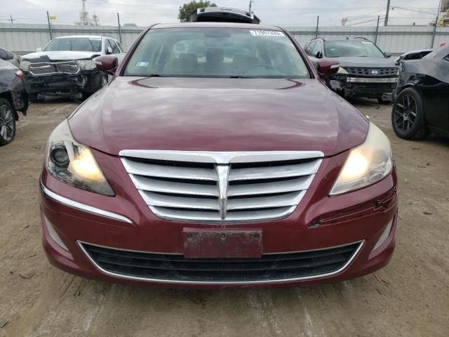 KMHGC4DD1DU220106 - 2013 HYUNDAI GENESIS 3.8L BURGUNDY photo 5