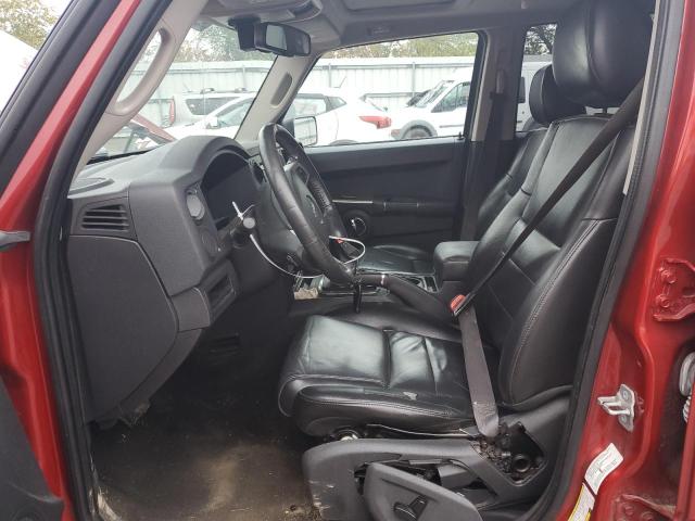 1J4RG4GK1AC122300 - 2010 JEEP COMMANDER SPORT ბურგუნდია ფოტო 7
