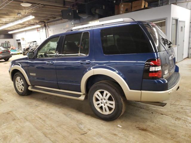 1FMEU74E06UB66640 - 2006 FORD EXPLORER EDDIE BAUER BLUE photo 2