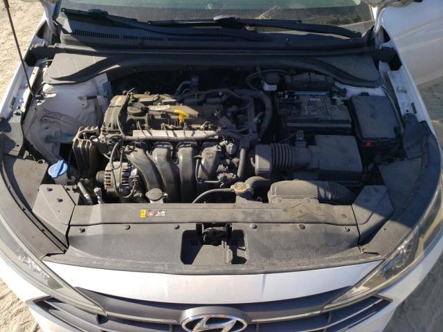 5NPD84LFXLH547883 - 2020 HYUNDAI ELANTRA SEL WHITE photo 11