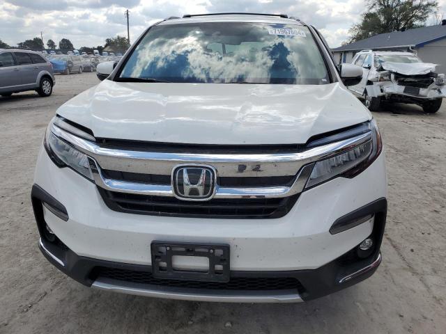 5FNYF6H66NB054733 - 2022 HONDA PILOT TOURING WHITE photo 5