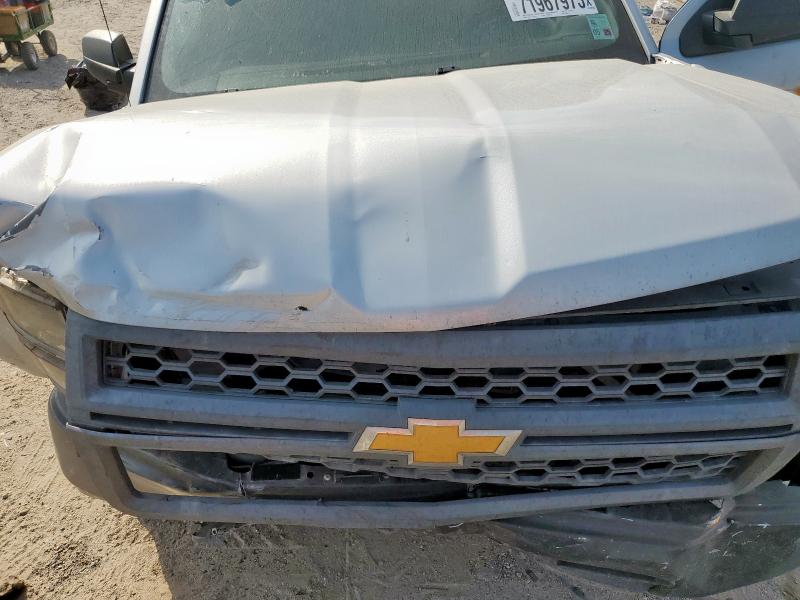 1GCRCPEC9FZ281696 - 2015 CHEVROLET SILVERADO C1500 SILVER photo 11
