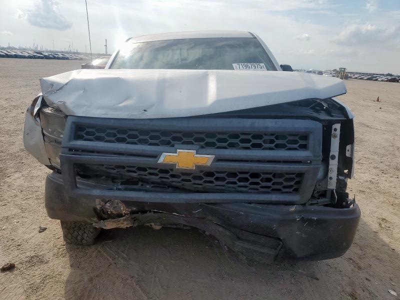 1GCRCPEC9FZ281696 - 2015 CHEVROLET SILVERADO C1500 SILVER photo 5