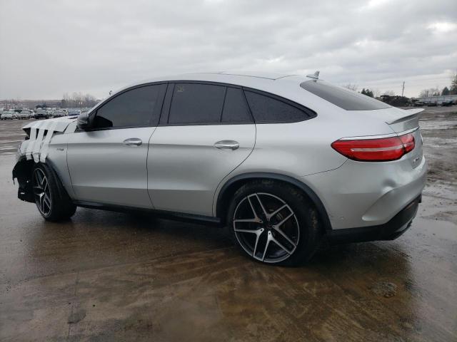 4JGED6EB5JA121265 - 2018 MERCEDES-BENZ GLE COUPE 43 AMG SILVER photo 2