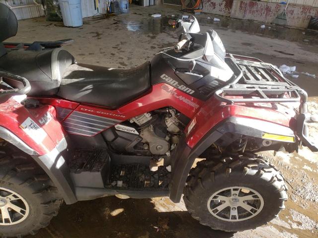 3JBEPHN169J002495 - 2009 CAN-AM OUTLANDER 800R XT BURGUNDY photo 5