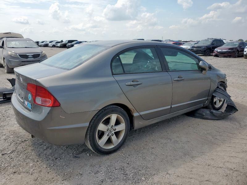 1HGFA16816L038372 - 2006 HONDA CIVIC EX BROWN photo 3