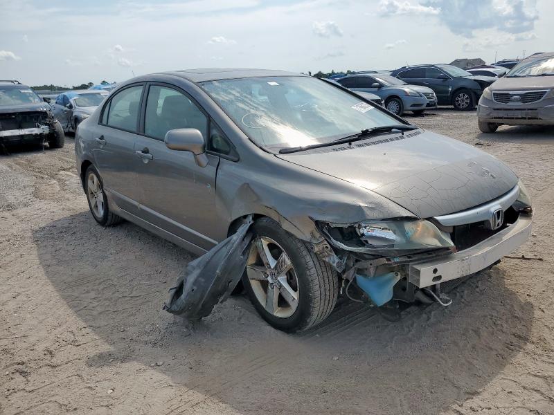 1HGFA16816L038372 - 2006 HONDA CIVIC EX BROWN photo 4