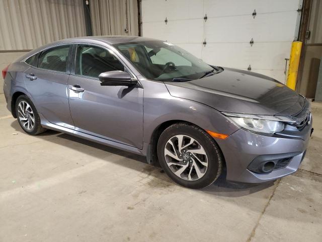 19XFC2F85GE201758 - 2016 HONDA CIVIC EX GRAY photo 4
