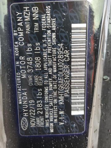 KMHTG6AF0LU028954 - 2020 HYUNDAI VELOSTER BASE Qara foto 12