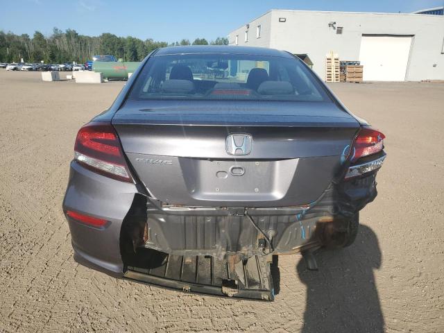 2HGFG3B55EH001844 - 2014 HONDA CIVIC LX رمادي صورة 6