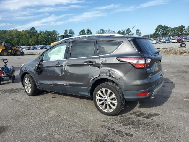 1FMCU9J97HUB74828 - 2017 FORD ESCAPE TITANIUM GRAY photo 2