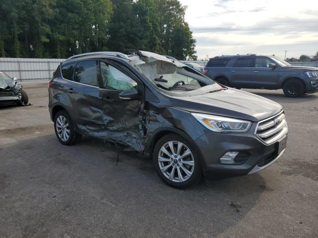 1FMCU9J97HUB74828 - 2017 FORD ESCAPE TITANIUM GRAY photo 4