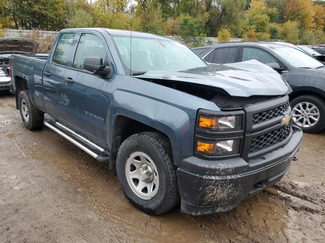 1GCVKPEH5EZ334731 - 2014 CHEVROLET 1500 K1500 BLUE photo 4