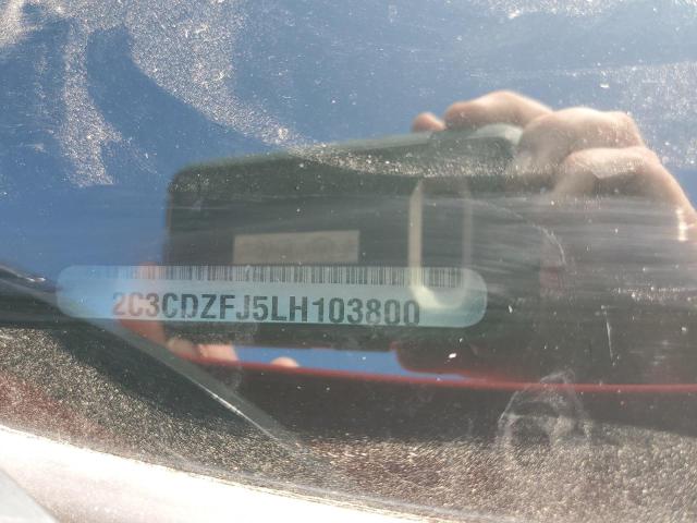 2C3CDZFJ5LH103800 - 2020 DODGE CHALLENGER R/T SCAT PACK RED photo 12