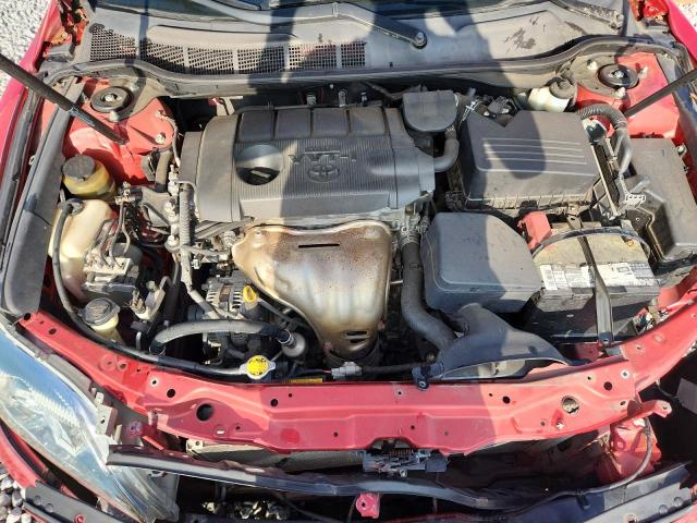 4T1BF3EK1BU725133 - 2011 TOYOTA CAMRY BASE RED photo 11