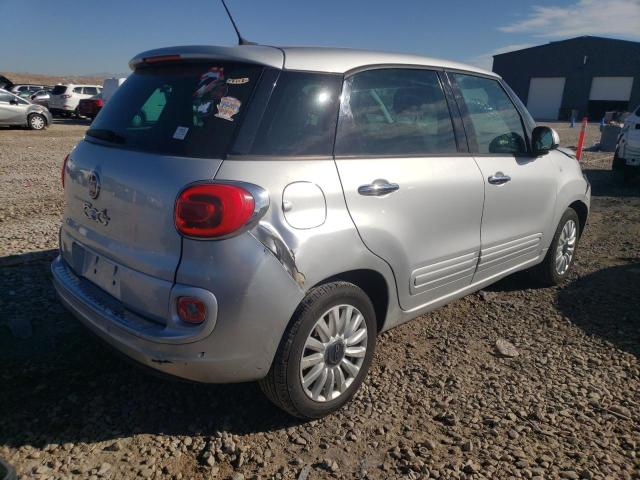 ZFBCFABH8EZ024007 - 2014 FIAT 500L EASY SILVER photo 3