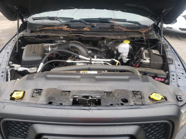 1C6RR7LT5NS163581 - 2022 RAM 1500 CLASS SLT ლურჯი ფოტო 11