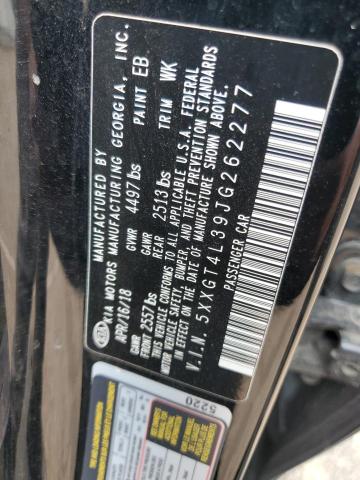 5XXGT4L39JG262277 - 2018 KIA OPTIMA LX 黑色 照片 12