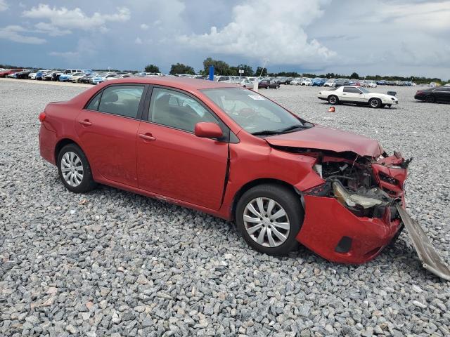 5YFBU4EE8CP068713 - 2012 TOYOTA COROLLA BASE RED photo 4