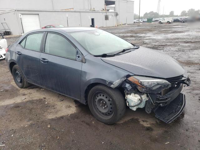 2T1BURHE7JC989505 - 2018 TOYOTA COROLLA L GRAY photo 4