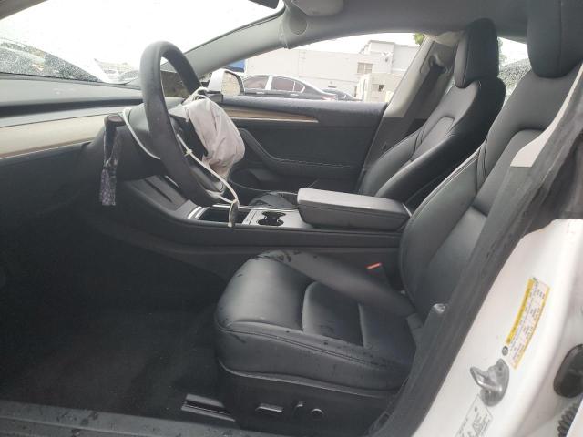 5YJ3E1EA7PF500576 - 2023 TESLA MODEL 3 白色 照片 7