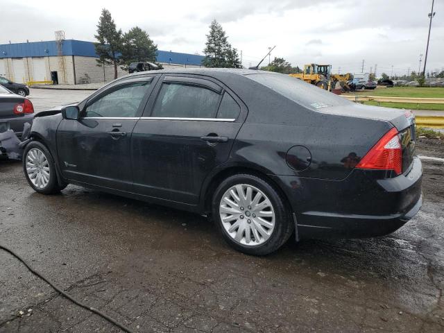 3FADP0L34AR359278 - 2010 FORD FUSION HYBRID BLACK photo 2