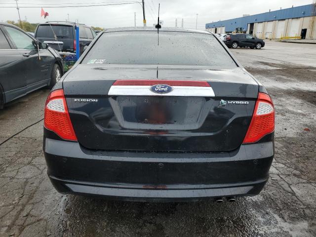 3FADP0L34AR359278 - 2010 FORD FUSION HYBRID BLACK photo 6