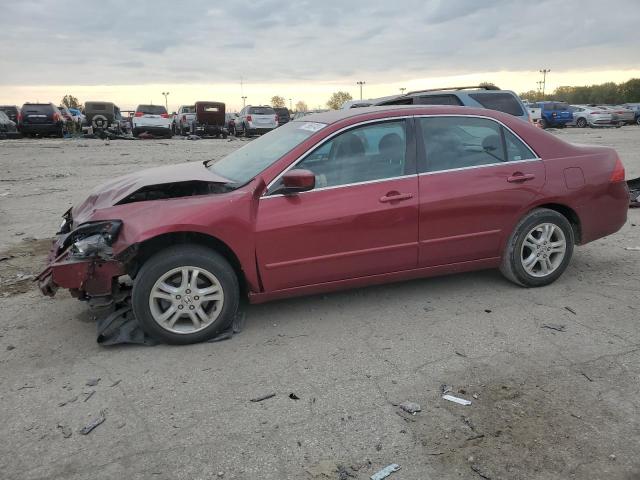 1HGCM55396A085121 - 2006 HONDA ACCORD SE BURGUNDY photo 1