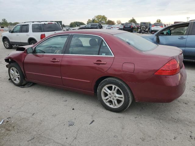 1HGCM55396A085121 - 2006 HONDA ACCORD SE BURGUNDY photo 2