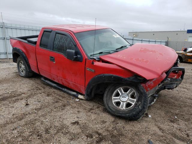 1FTPX14V17KC27492 - 2007 FORD F150 RED photo 4