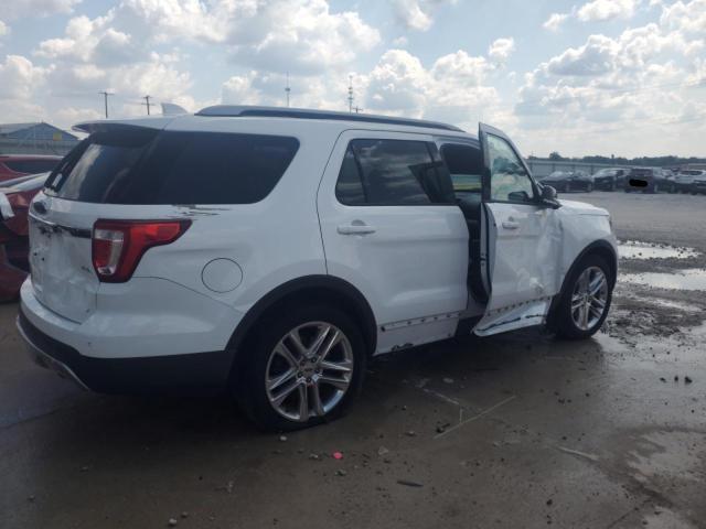 1FM5K8D89HGE06811 - 2017 FORD EXPLORER XLT WHITE photo 3