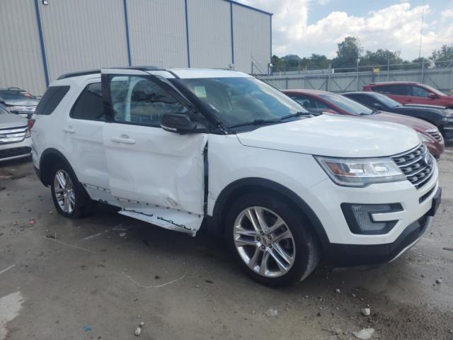 1FM5K8D89HGE06811 - 2017 FORD EXPLORER XLT WHITE photo 4