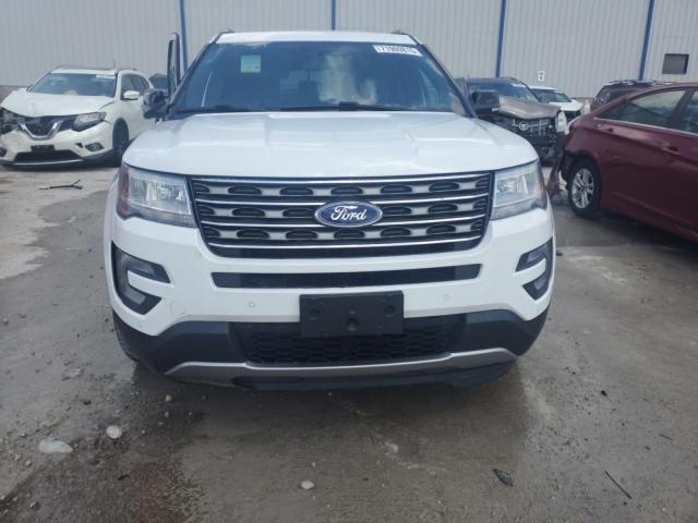 1FM5K8D89HGE06811 - 2017 FORD EXPLORER XLT WHITE photo 5