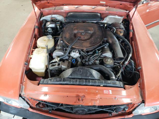 10704412049089 - 1979 MERCEDES-BENZ 450SL ORANGE photo 11