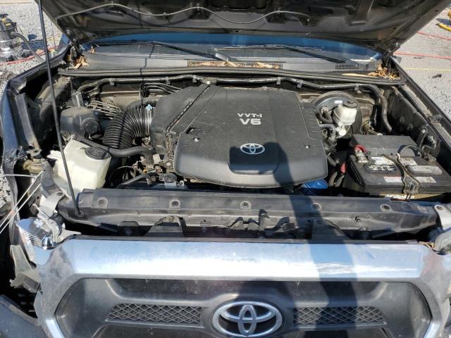 3TMJU4GN1DM150770 - 2013 TOYOTA TACOMA DOUBLE CAB PRERUNNER GRAY photo 11