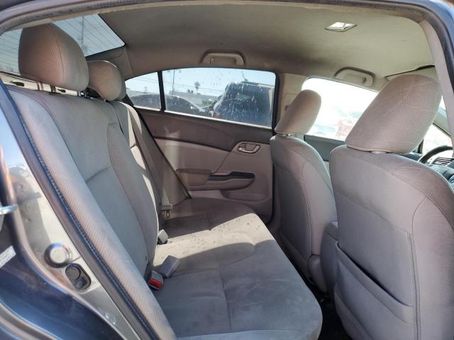 19XFB2F57CE387211 - 2012 HONDA CIVIC LX GRAY photo 10