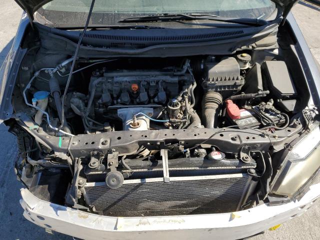 19XFB2F57CE387211 - 2012 HONDA CIVIC LX GRAY photo 11