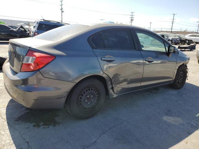 19XFB2F57CE387211 - 2012 HONDA CIVIC LX GRAY photo 3