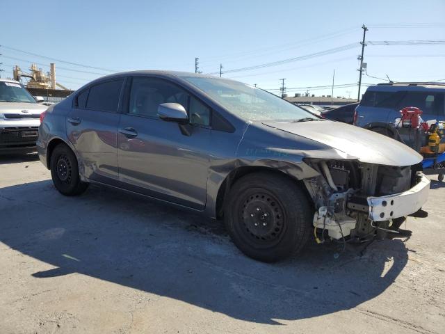 19XFB2F57CE387211 - 2012 HONDA CIVIC LX GRAY photo 4