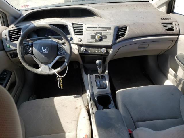 19XFB2F57CE387211 - 2012 HONDA CIVIC LX GRAY photo 8