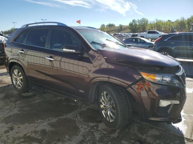 5XYKWDA28DG382437 - 2013 KIA SORENTO SX MAROON photo 4